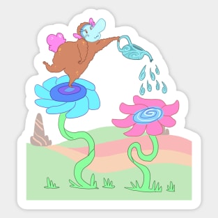 Nowhere Land Garden Sticker